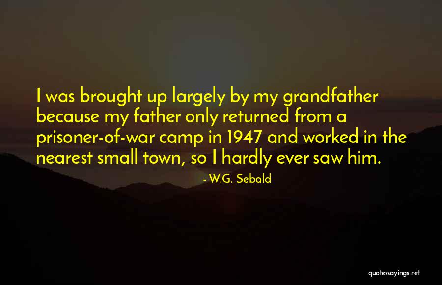 Polaha Origin Quotes By W.G. Sebald Polaha Origin Quotes By W.G. Sebald