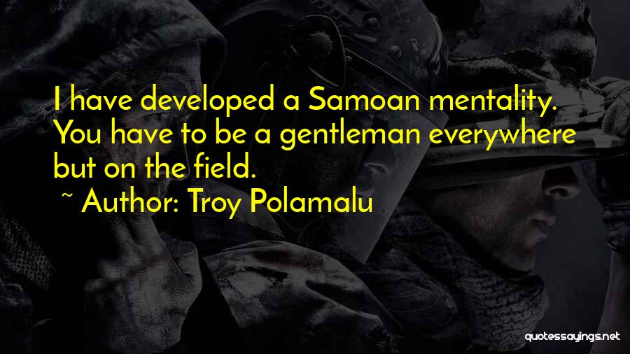 Polamalu Quotes By Troy Polamalu