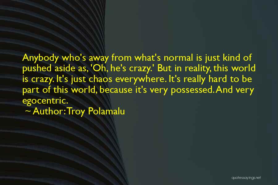 Polamalu Quotes By Troy Polamalu