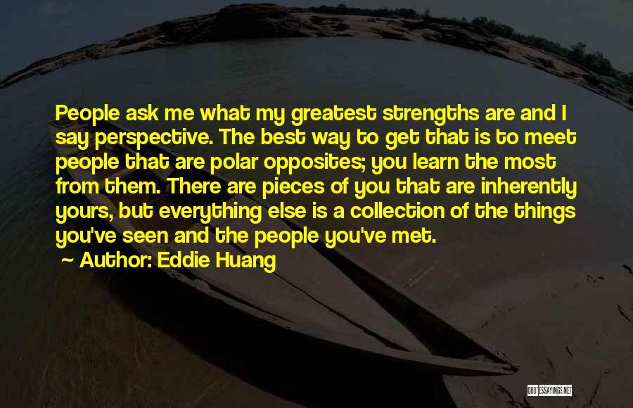 Polar Opposites Quotes By Eddie Huang