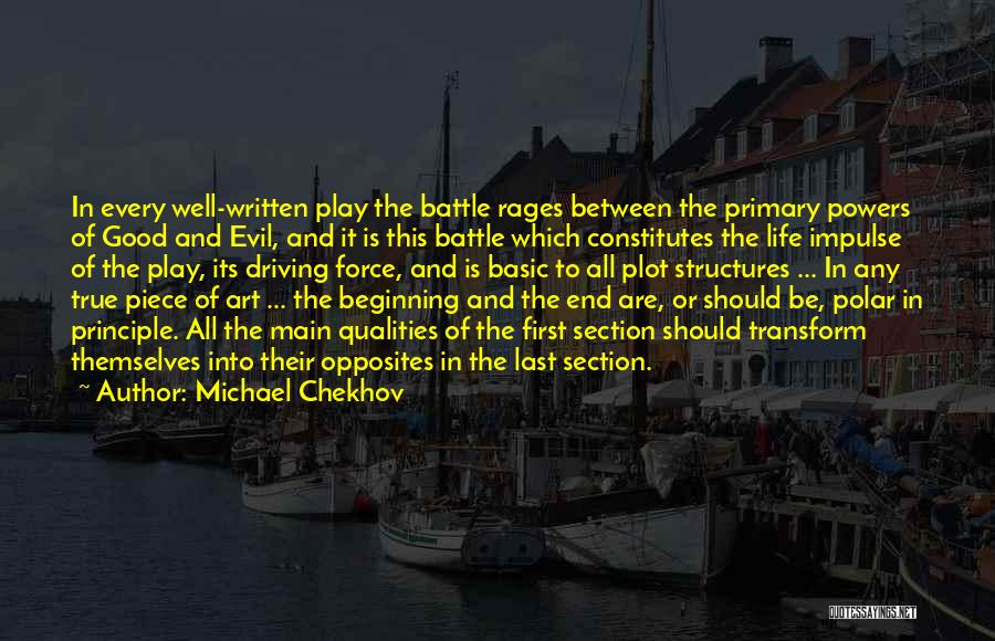 Polar Opposites Quotes By Michael Chekhov