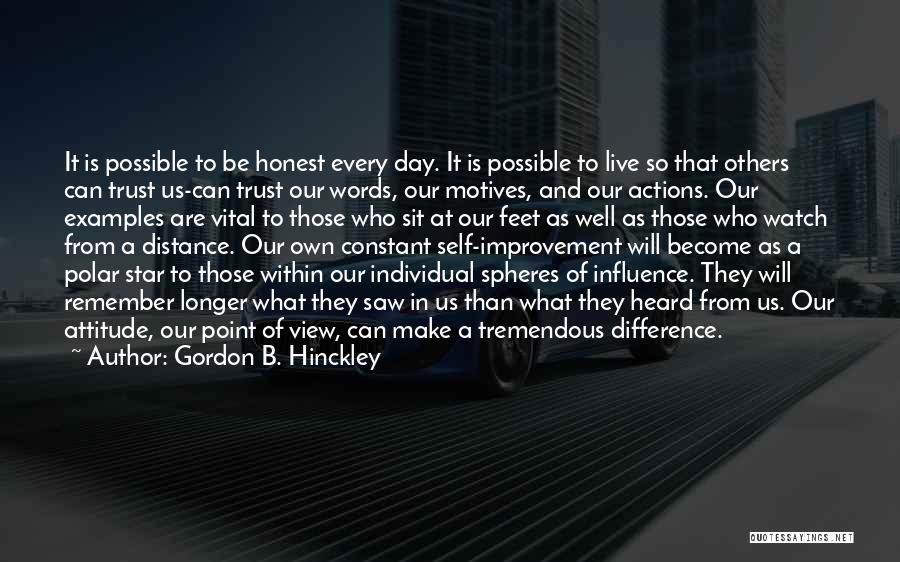 Polar Quotes By Gordon B. Hinckley