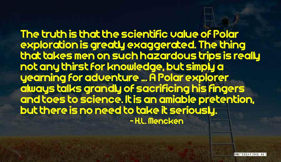 Polar Quotes By H.L. Mencken