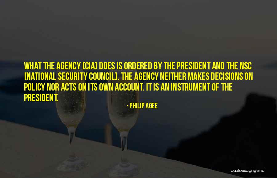 Policy Is Quotes By Philip Agee Policy Is Quotes By Philip Agee