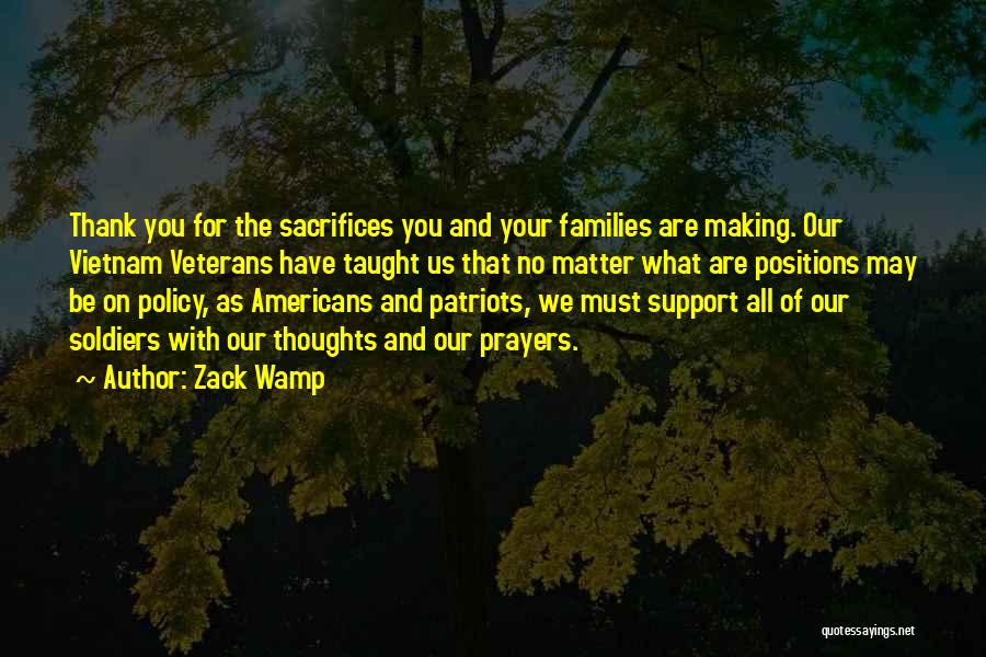 Policy Making Quotes By Zack Wamp