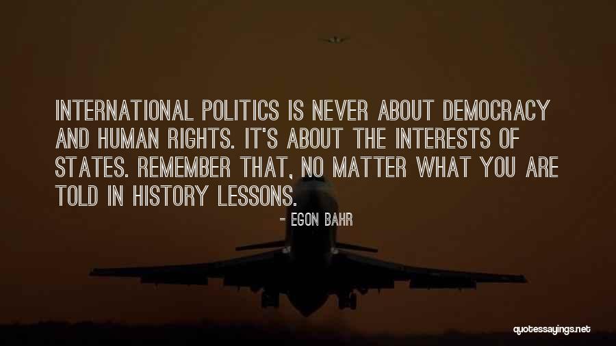 Policy Matter Quotes By Egon Bahr Policy Matter Quotes By Egon Bahr