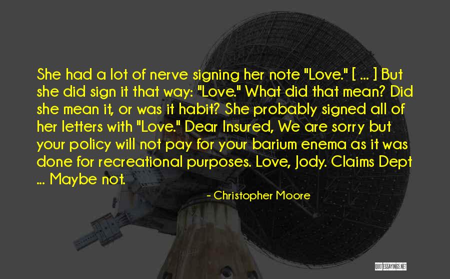 Policy Note Quotes By Christopher Moore Policy Note Quotes By Christopher Moore