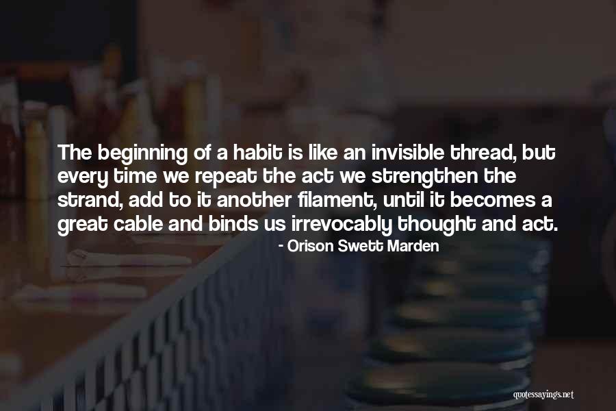 Polini Parts Quotes By Orison Swett Marden Polini Parts Quotes By Orison Swett Marden