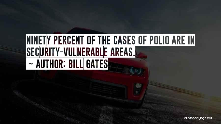 Polio Quotes By Bill Gates