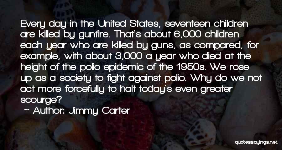 Polio Quotes By Jimmy Carter