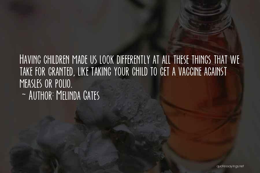 Polio Quotes By Melinda Gates