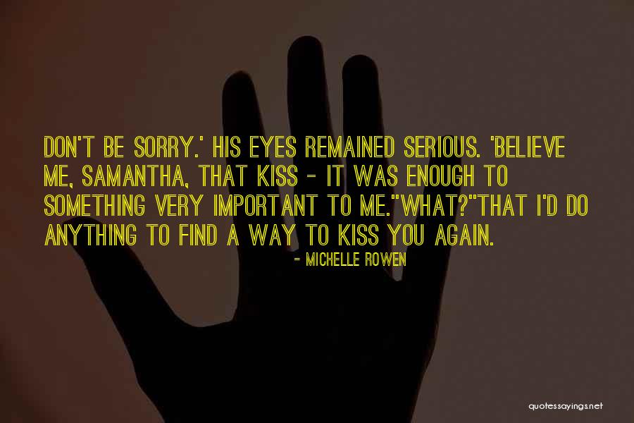 Poliquin Supplements Quotes By Michelle Rowen