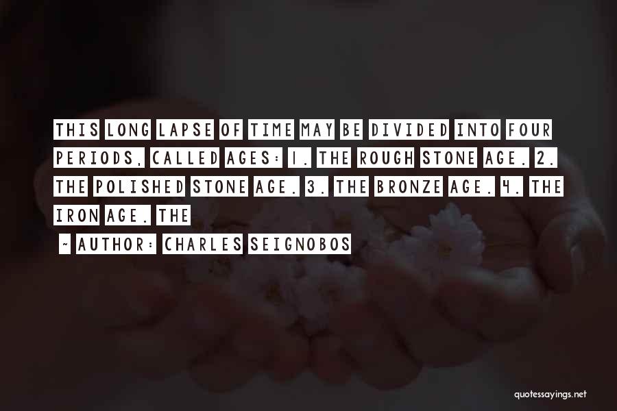 Polished Stone Quotes By Charles Seignobos