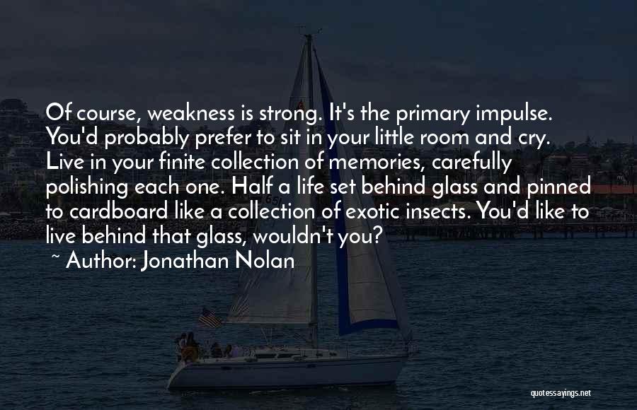 Polishing Quotes By Jonathan Nolan