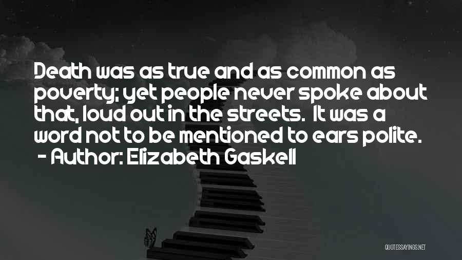 Polite Quotes By Elizabeth Gaskell