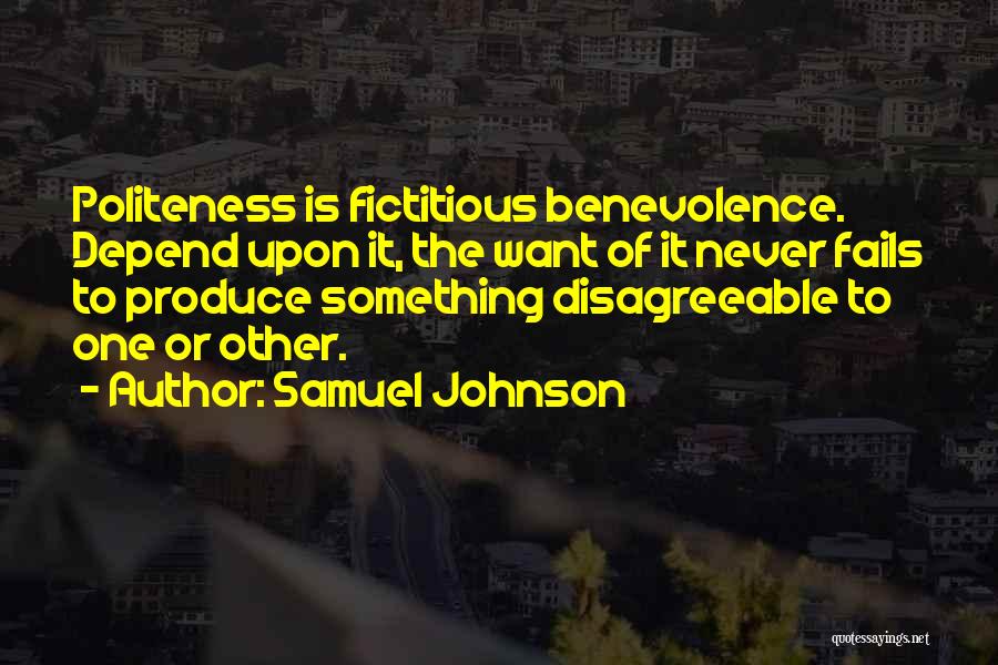 Politeness-kids Quotes By Samuel Johnson