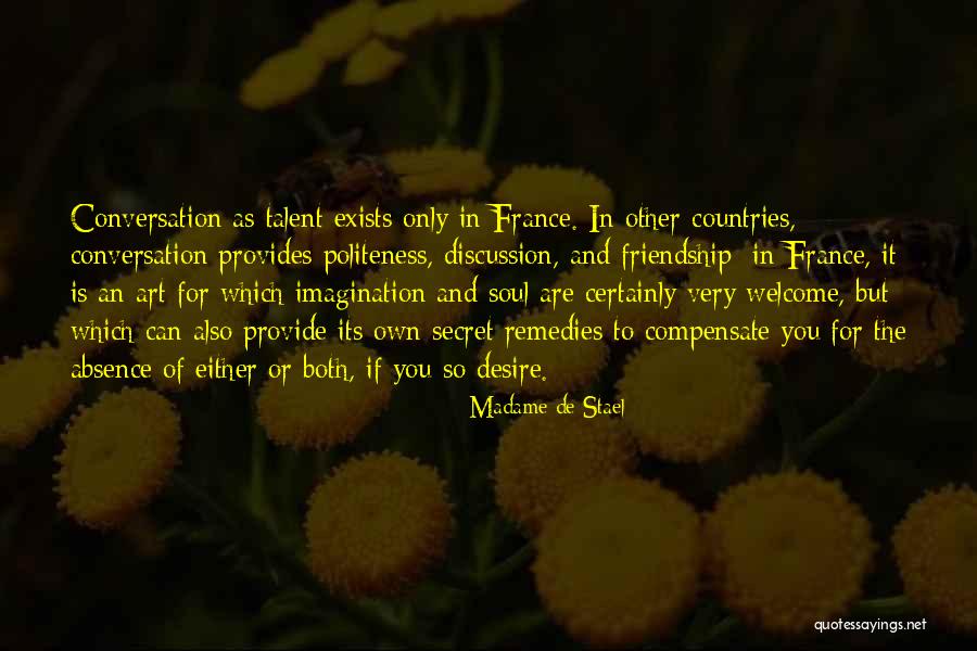 Politeness Quotes By Madame De Stael Politeness Quotes By Madame De Stael