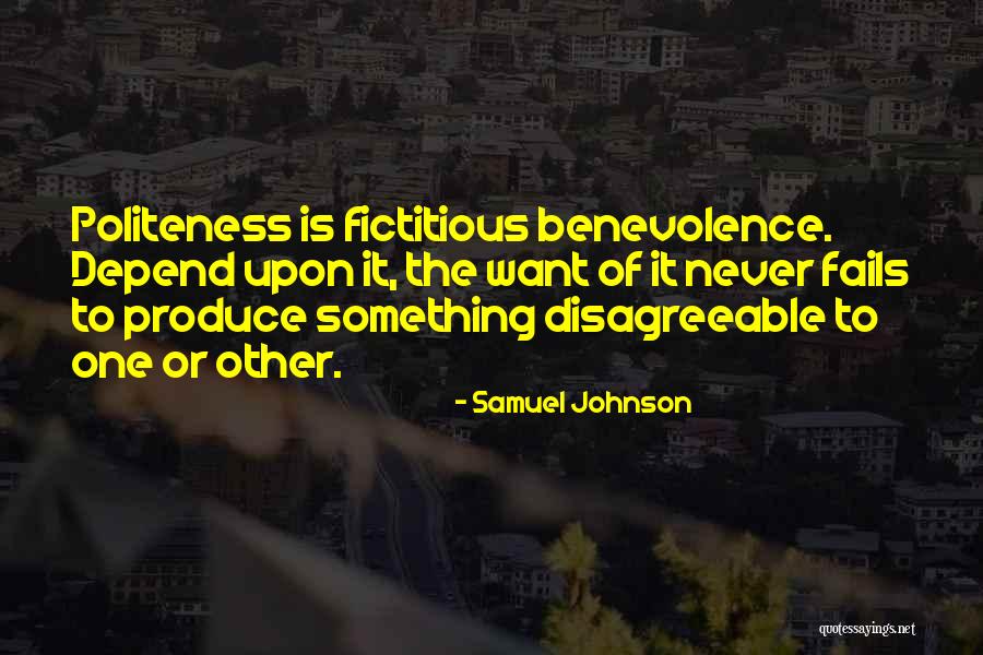 Politeness Quotes By Samuel Johnson