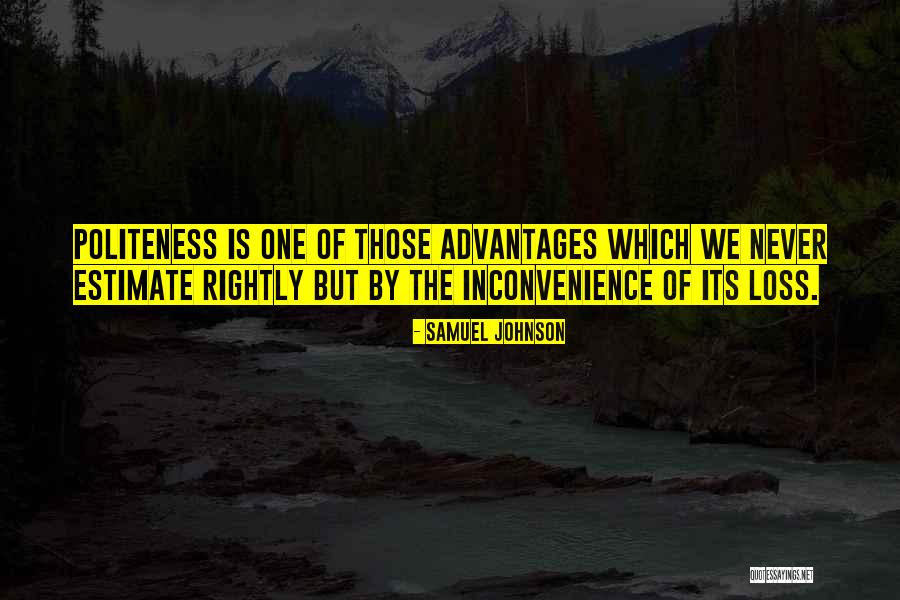 Politeness Quotes By Samuel Johnson Politeness Quotes By Samuel Johnson