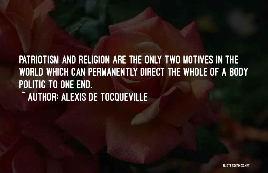 Politic And Religion Quotes By Alexis De Tocqueville