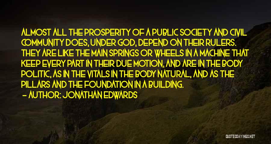 Politic Quotes By Jonathan Edwards