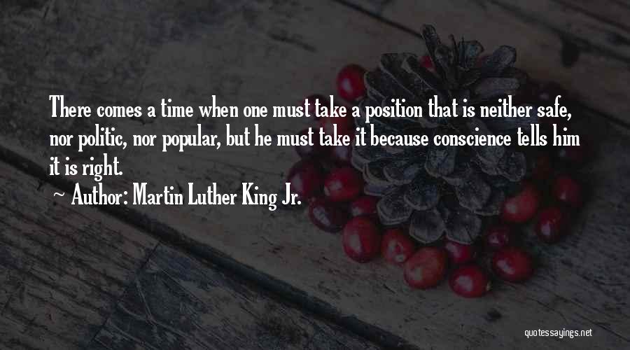 Politic Quotes By Martin Luther King Jr.