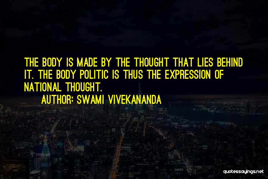 Politic Quotes By Swami Vivekananda