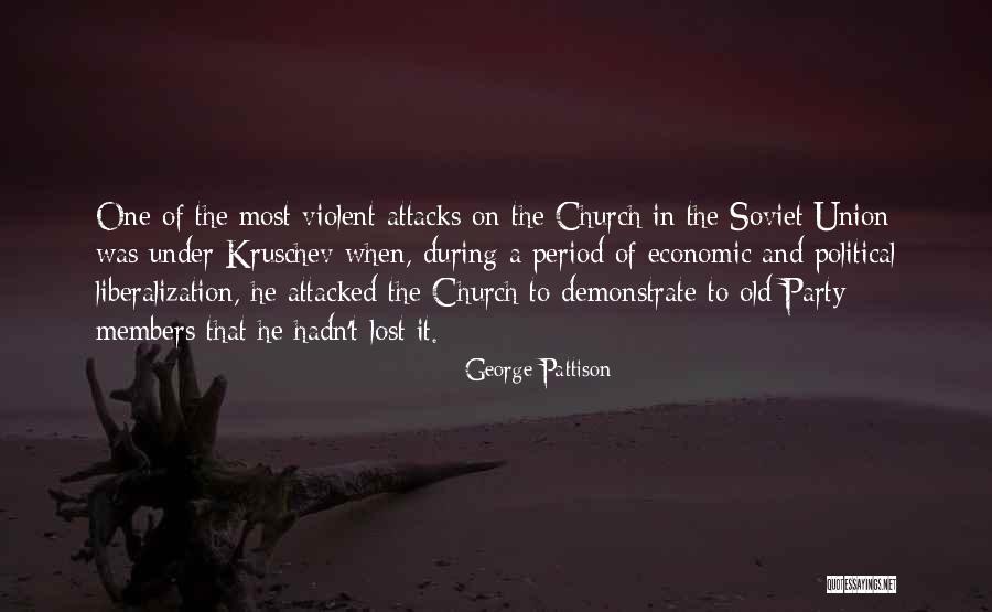 Political Attacks Quotes By George Pattison Political Attacks Quotes By George Pattison