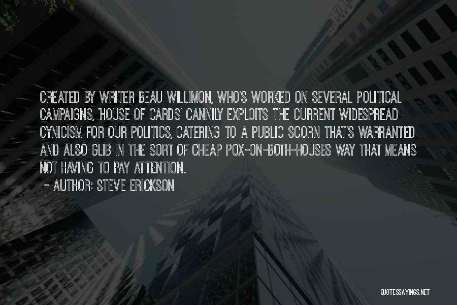 Political Campaigns Quotes By Steve Erickson