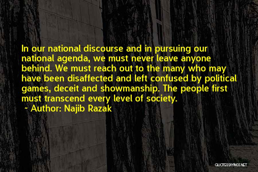 Political Deceit Quotes By Najib Razak