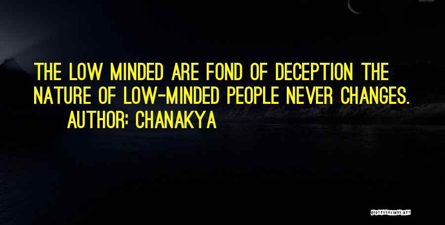 Political Deception Quotes By Chanakya