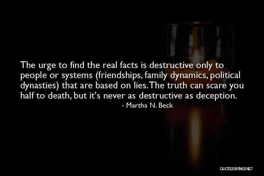 Political Dynasties Quotes By Martha N. Beck Political Dynasties Quotes By Martha N. Beck