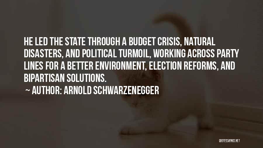 Political Election Quotes By Arnold Schwarzenegger