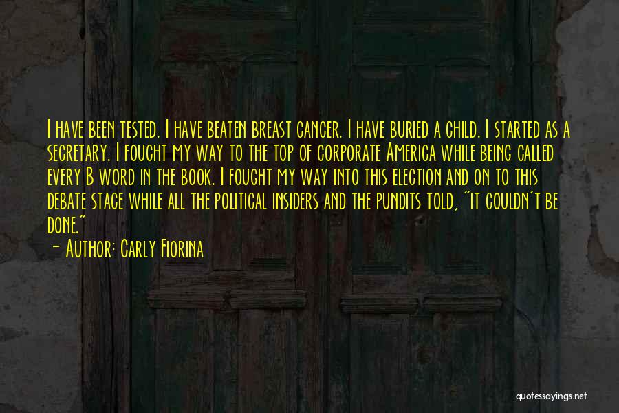 Political Election Quotes By Carly Fiorina