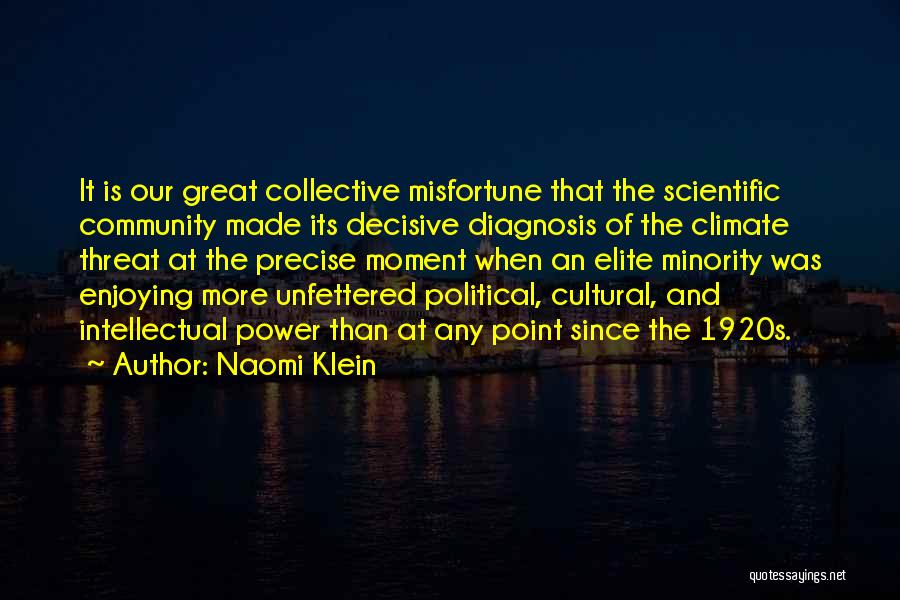 Political Elite Quotes By Naomi Klein