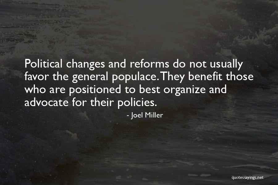 Political Favors Quotes By Joel Miller