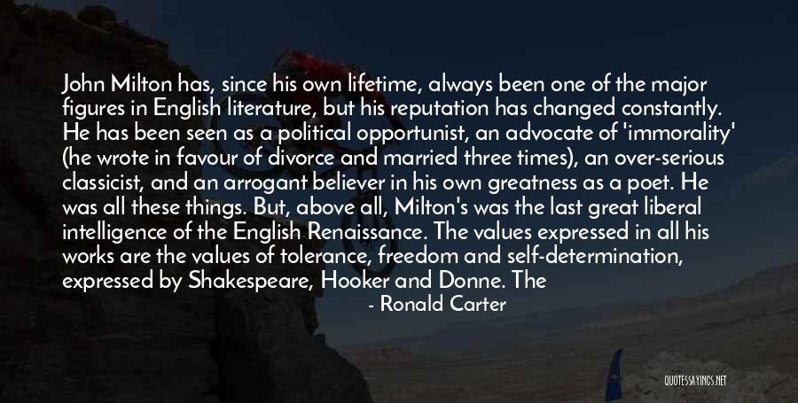 Political Figures Quotes By Ronald Carter