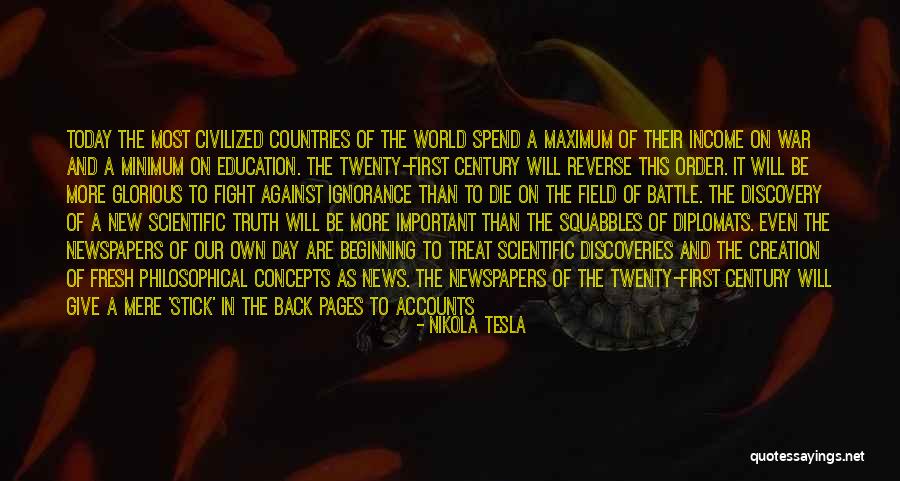 Political Ignorance Quotes By Nikola Tesla