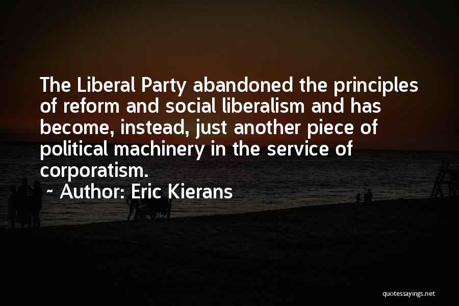 Political Liberalism Quotes By Eric Kierans