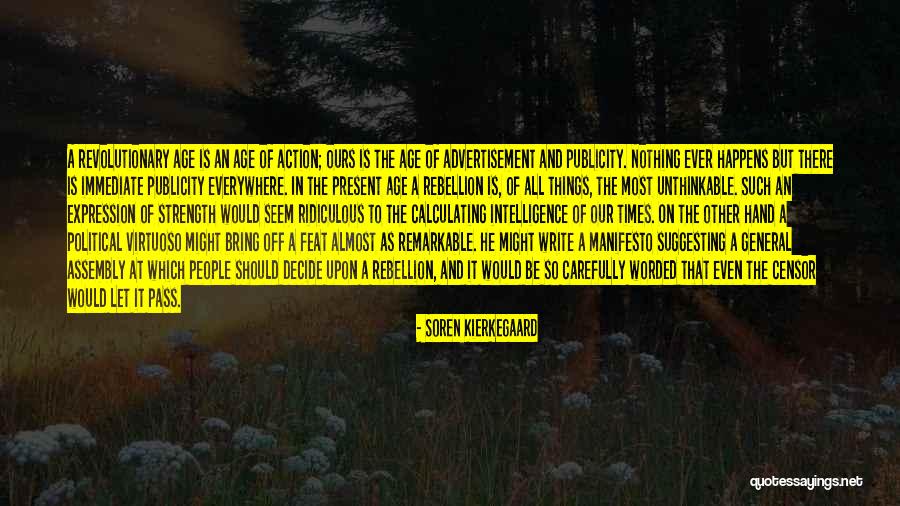 Political Meeting Quotes By Soren Kierkegaard Political Meeting Quotes By Soren Kierkegaard