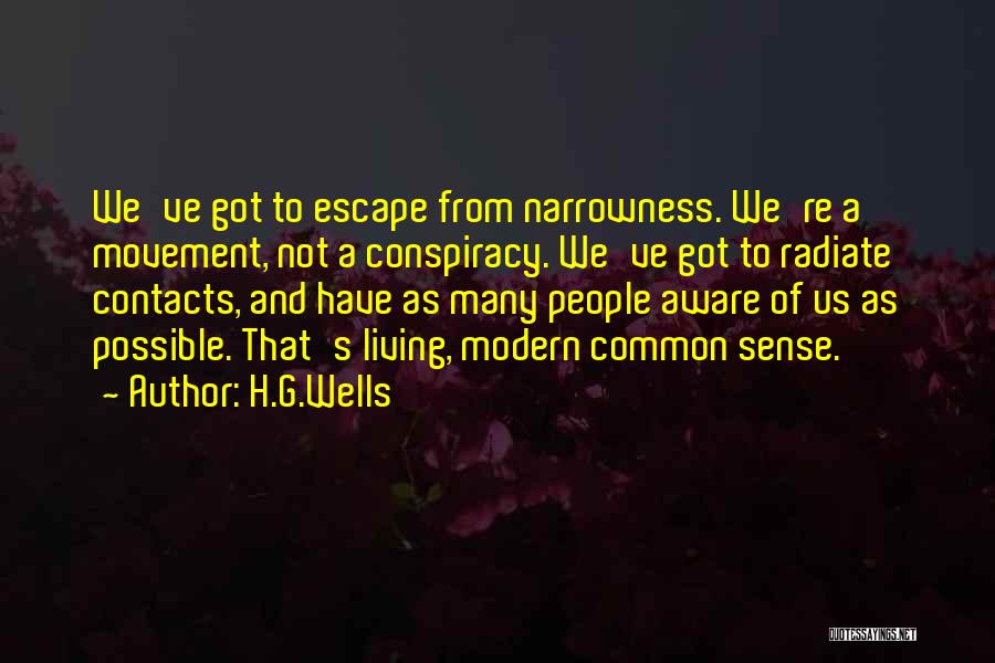 Political Movements Quotes By H.G.Wells