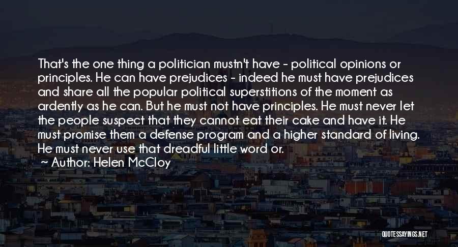 Political Opinions Quotes By Helen McCloy