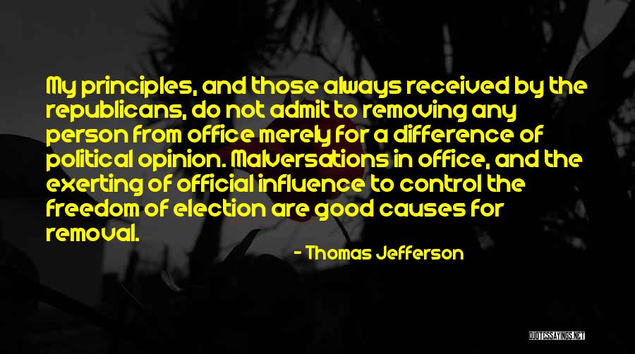 Political Opinions Quotes By Thomas Jefferson