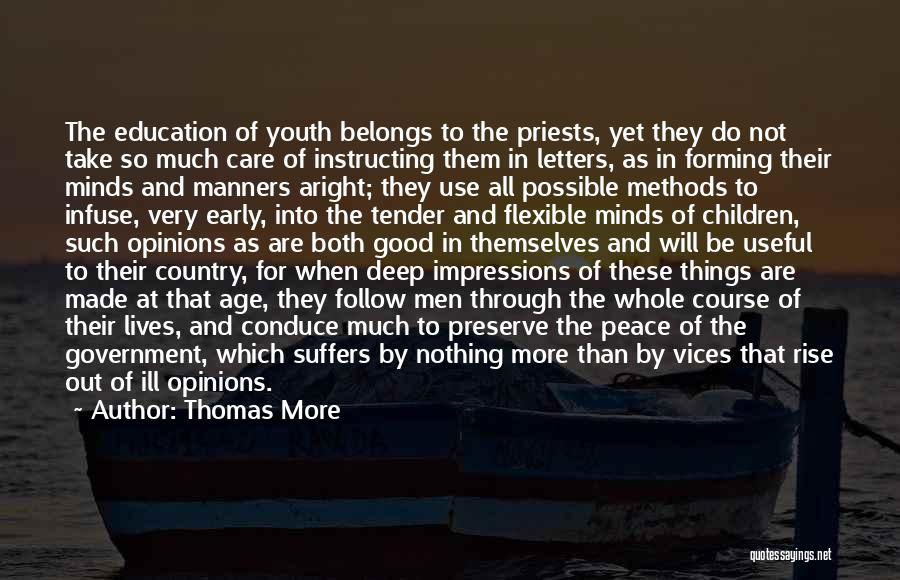 Political Opinions Quotes By Thomas More