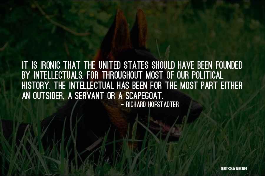 Political Outsider Quotes By Richard Hofstadter