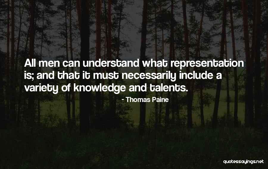 Political Representation Quotes By Thomas Paine