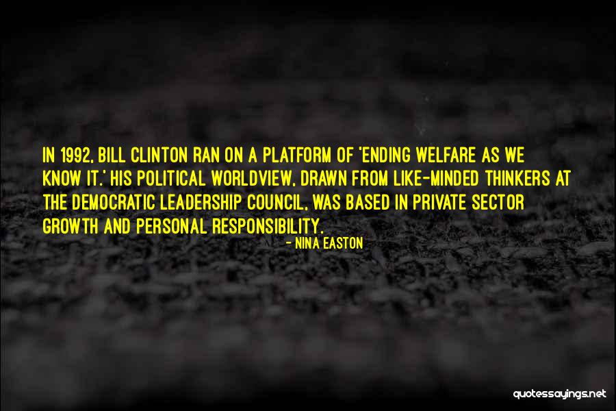 Political Responsibility Quotes By Nina Easton Political Responsibility Quotes By Nina Easton