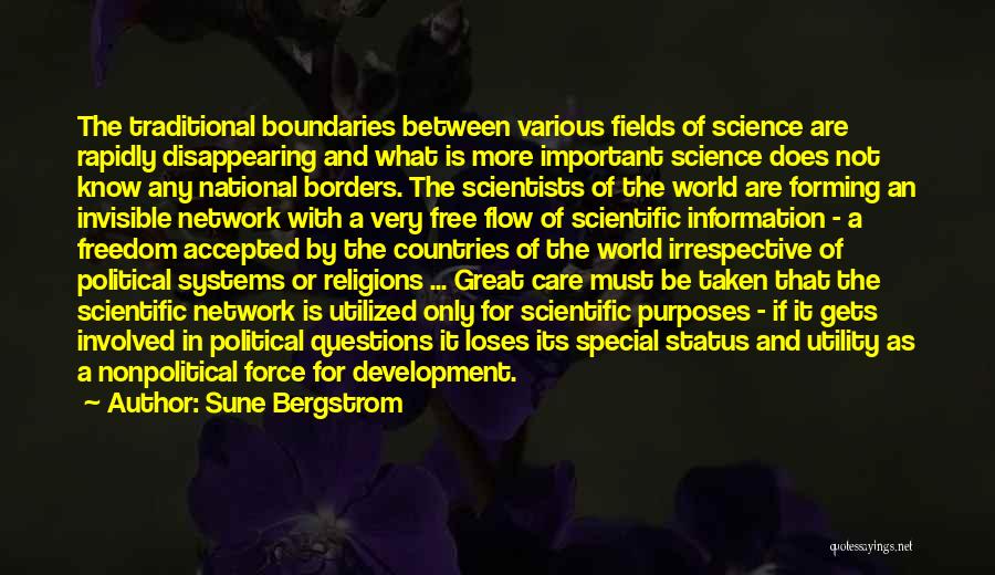 Political Scientists Quotes By Sune Bergstrom
