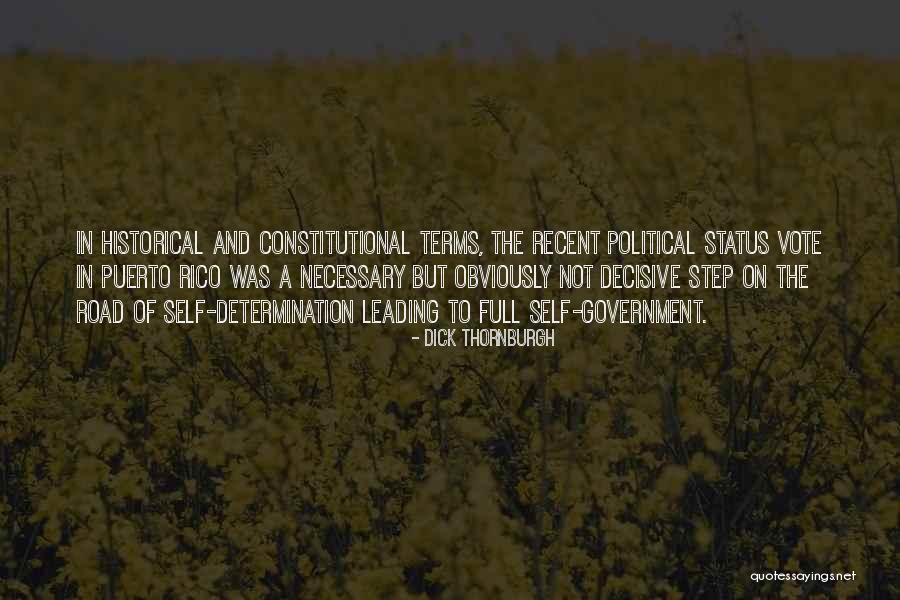 Political Self Quotes By Dick Thornburgh Political Self Quotes By Dick Thornburgh