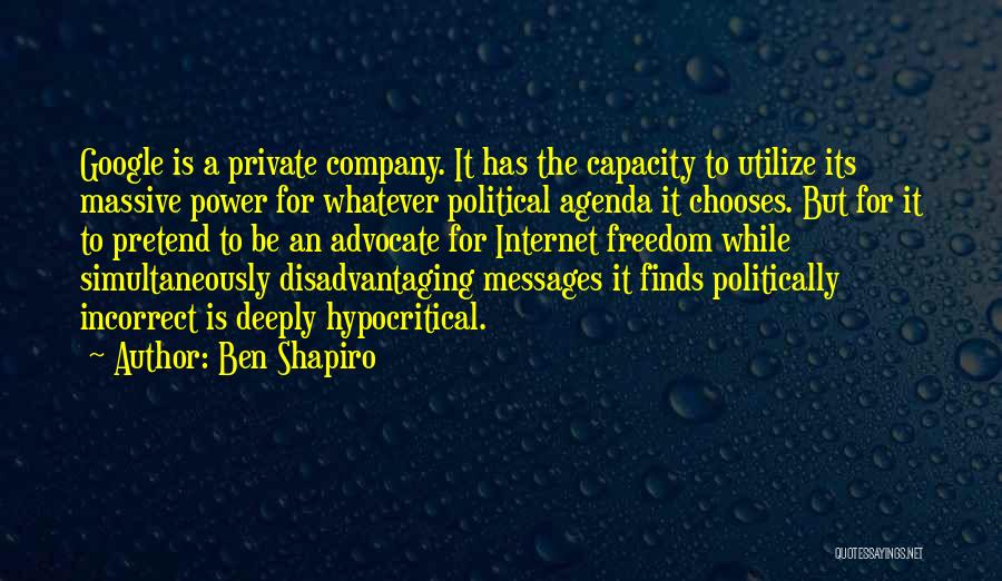 Politically Incorrect Quotes By Ben Shapiro